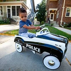 Brand new β¨ Kid Trax Toddler Classic Pedal Car, Kids 3-5 Years Old, Max Weight 59 Lbs, Durable Steel, Police C π 13 Brand new β¨ Kid Trax Toddler Classic Pedal Car, Kids 3-5 Years Old, Max Weight 59 Lbs, Durable Steel, Police C π -Kids' Tricycles Sales 51RThXaVdjL