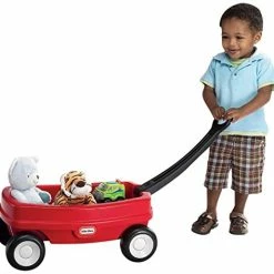 Outlet 🌟 ' Wagon – Red And Black, Indoor And Outdoor Play, Easy Assembly, Made Of Tough Plastic Inside And Out, Handle Folds For Easy Storage | Kids 18 🥰 7 Outlet 🌟 ' Wagon – Red And Black, Indoor And Outdoor Play, Easy Assembly, Made Of Tough Plastic Inside And Out, Handle Folds For Easy Storage | Kids 18 🥰 -Kids' Tricycles Sales 51SPqvx4QEL
