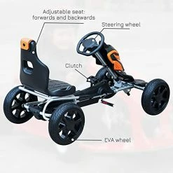 Wholesale ๐ Aosom Kids Pedal Powered Ride-On Go Kart Racer With Hand Brake And Non-Slip Wheels - Orange ๐ 6 Wholesale ๐ Aosom Kids Pedal Powered Ride-On Go Kart Racer With Hand Brake And Non-Slip Wheels - Orange ๐ -Kids' Tricycles Sales 51ZAbqE1eLS