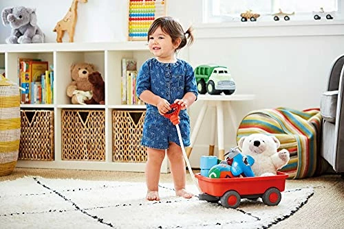 Discount ⭐ Wagon, Orange - Pretend Play, Motor Skills, Kids Outdoor Toy Vehicle. No BPA, Phthalates, PVC. Dishwasher Safe, Recycled Plastic, Made In USA 🤩 4 Discount ⭐ Wagon, Orange - Pretend Play, Motor Skills, Kids Outdoor Toy Vehicle. No BPA, Phthalates, PVC. Dishwasher Safe, Recycled Plastic, Made In USA 🤩 - Image 4
