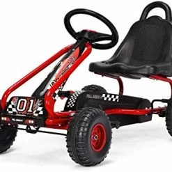 Hot Sale 🥰 Costzon Kids Pedal Go Kart, 4 Wheel Pedal Powered Ride On Toys, Outdoor Racer Pedal Car With Adjustable Seat, Handbrake & Non-Slip Wheels, Pedal On Foot On Kart Gift For Boys 👧 Girls(Green) 🔔 13 Hot Sale 🥰 Costzon Kids Pedal Go Kart, 4 Wheel Pedal Powered Ride On Toys, Outdoor Racer Pedal Car With Adjustable Seat, Handbrake & Non-Slip Wheels, Pedal On Foot On Kart Gift For Boys 👧 Girls(Green) 🔔 -Kids' Tricycles Sales 51fuQWJUWjL. AC