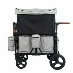 Best deal 🔔 Keenz XC Luxury Kids Stroller Wagon For 2 High Back Removeable Seats 5-Point Safety Harnesses, Push/Pull, Snack Tray, Storage, UV Protected Canopy System & Blackout Panels, Smoke Grey Smoke / Grey 🔔 -Kids' Tricycles Sales 51h4v59mJbL