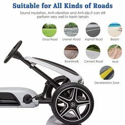 Brand new π COLOR TREE Go Kart For Kids, Pedal Go Kart, 4 Wheel Pedal Powered Ride On Toys, Music And Horn, Adjustable Seat, Manual Brake, Gift For Boys π§ Girls β¨ 8 Brand new π COLOR TREE Go Kart For Kids, Pedal Go Kart, 4 Wheel Pedal Powered Ride On Toys, Music And Horn, Adjustable Seat, Manual Brake, Gift For Boys π§ Girls β¨ -Kids' Tricycles Sales 51hITd6zOML