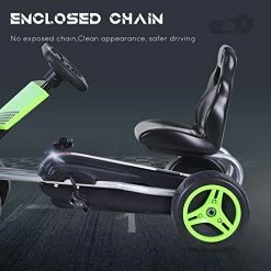 Discount π₯ Aosom Kids Go Kart, 4 Wheeled Ride On Pedal Car, Racer For 3 Years, For Boys And π§ Girls, Outdoor - Green β¨ 10 Discount π₯ Aosom Kids Go Kart, 4 Wheeled Ride On Pedal Car, Racer For 3 Years, For Boys And π§ Girls, Outdoor - Green β¨ -Kids' Tricycles Sales 51iQumbHEJL