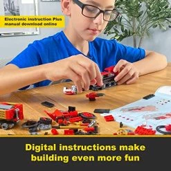 Brand new ๐ Duciro Train Sets For Boys Age 6-10, 3 In 1 City Building Kit Motorcycle Tractor Creative Educational ๐ Birthday Gift, Stem Projects Toys For Kids 6 7 8 9 10 Year Old, 305 Pieces Red B โ 8 Brand new ๐ Duciro Train Sets For Boys Age 6-10, 3 In 1 City Building Kit Motorcycle Tractor Creative Educational ๐ Birthday Gift, Stem Projects Toys For Kids 6 7 8 9 10 Year Old, 305 Pieces Red B โ -Kids' Tricycles Sales 51jgEyzexuL