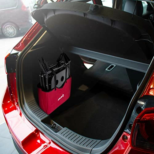 Promo 🔥 Get Out! Wagon Cart In Red - Foldable Wagon For Storage Multi-Use Utility Wagon With Side Table And Handl 😀 5 Promo 🔥 Get Out! Wagon Cart In Red - Foldable Wagon For Storage Multi-Use Utility Wagon With Side Table And Handl 😀 - Image 5