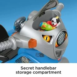 Top 10 🤩 Jurassic World Velociraptor Dinosaur Tricycle, Toddler Toy Ride-On With Lights Sounds Walkie-Talkie And Storage Area 🛒 -Kids' Tricycles Sales 51k4w4dcVaL