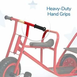 Outlet 🔥 Children's Factory Angeles Taxi Trike, Kids Tandem Tricycle, Red-Blk, AFB1200, Preschool And Playground Learning Activity, Daycare And Classroom Outdoor Play Equipment Red-black 🥰 -Kids' Tricycles Sales 51lvy61aLCL