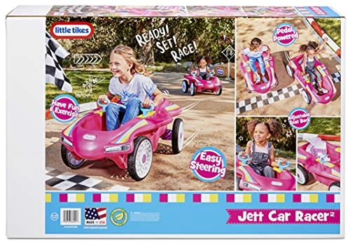 Hot Sale π― Jett Car Racer Pink, Ride On Car With Adjustable Seat Back, Dual Handle Rear Wheel Steering, Racing Control, Kid Powered Fun, Great Gift For Kids, Toys For π§ Girls Boys Ages 3-10 Year β 2 Hot Sale π― Jett Car Racer Pink, Ride On Car With Adjustable Seat Back, Dual Handle Rear Wheel Steering, Racing Control, Kid Powered Fun, Great Gift For Kids, Toys For π§ Girls Boys Ages 3-10 Year β - Image 2
