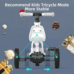 Coupon 🌟 3 In 1 Kids Tricycles For 10 Month To 3 Years Old Kids Trike Toddler Bike Boys 👧 Girls Trikes For Toddler Tricycles Baby Bike Infant Trike With Adjustable Seat Height And Removable Pedal Classic Blue 😉 -Kids' Tricycles Sales 51nMQMaLHeL