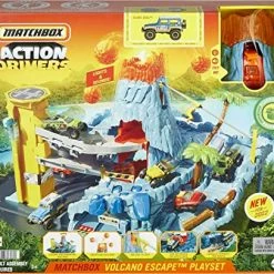 Deals 🌟 Matchbox Action Drivers Volcano Escape Playset, Includes 1 Matchbox Vehicle, Car-Activated Features, Lights & Sounds, Toy For Kids 🥰 -Kids' Tricycles Sales 51p5pwcjCDL