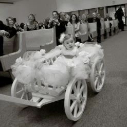 Promo ⭐ Mini Wedding Wagons Large Flower Girl Pumpkin Gloss Wagon, Whit 🤩 6 Promo ⭐ Mini Wedding Wagons Large Flower Girl Pumpkin Gloss Wagon, Whit 🤩 -Kids' Tricycles Sales 51sxHgAoV3L