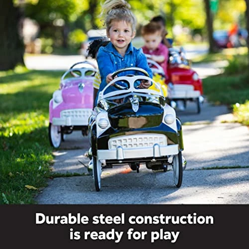 Brand new β¨ Kid Trax Toddler Classic Pedal Car, Kids 3-5 Years Old, Max Weight 59 Lbs, Durable Steel, Police C π 3 Brand new β¨ Kid Trax Toddler Classic Pedal Car, Kids 3-5 Years Old, Max Weight 59 Lbs, Durable Steel, Police C π - Image 3