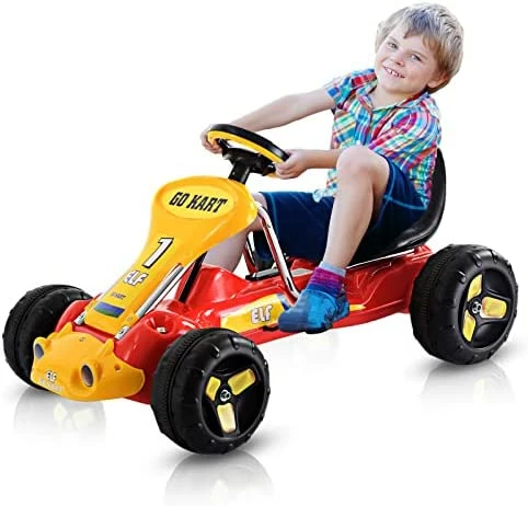 Best reviews of π Go Kart For Kids, 4-Wheel Pedal Powered Car W/ 3-Position Adjustable Seat, Steering Wheel & Anti-Slip Wheels, Outdoor Quad Racing Ride On Toy Car For Boys & π§ Girls, Ages 3-7 (Black) π 8 Best reviews of π Go Kart For Kids, 4-Wheel Pedal Powered Car W/ 3-Position Adjustable Seat, Steering Wheel & Anti-Slip Wheels, Outdoor Quad Racing Ride On Toy Car For Boys & π§ Girls, Ages 3-7 (Black) π - Image 8