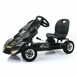 Best reviews of 😀 Batmobile Pedal Go Kart, Superhero Ride-On Batman Vehicle, Kids 4 And Older, Peddle & Patrol The Streets Of Gotham Just Like Batman, Race-Styled Pedals & Rubber Wheels [Amazon Exclusive] , Bl 🌟 -Kids' Tricycles Sales 51wNUx2UnwL