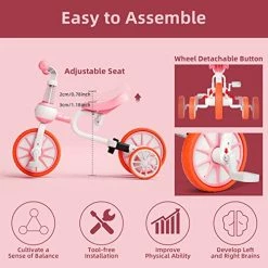 Budget π― GLAF Toddler Tricycle For 1-3 Years Olds Kids Trike Bike For Ages 2 π§ Girls Boys 4 In 1 Toddlers Bike With Push Handle Removable Pedal And Adjustable Seat Height Blue π₯° 16 Budget π― GLAF Toddler Tricycle For 1-3 Years Olds Kids Trike Bike For Ages 2 π§ Girls Boys 4 In 1 Toddlers Bike With Push Handle Removable Pedal And Adjustable Seat Height Blue π₯° -Kids' Tricycles Sales 51y3UWKXGDL