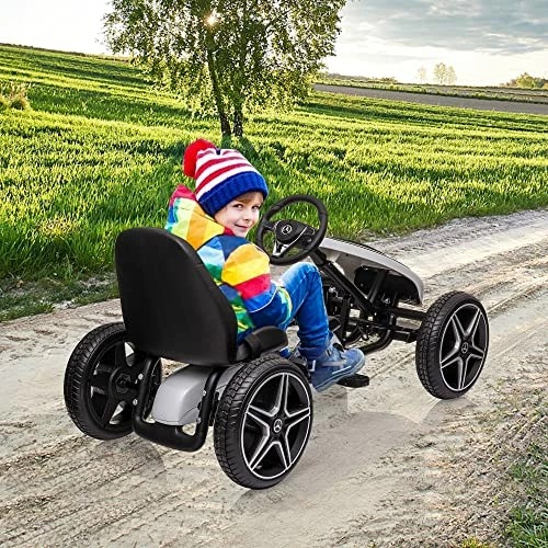 Brand new π COLOR TREE Go Kart For Kids, Pedal Go Kart, 4 Wheel Pedal Powered Ride On Toys, Music And Horn, Adjustable Seat, Manual Brake, Gift For Boys π§ Girls β¨ 4 Brand new π COLOR TREE Go Kart For Kids, Pedal Go Kart, 4 Wheel Pedal Powered Ride On Toys, Music And Horn, Adjustable Seat, Manual Brake, Gift For Boys π§ Girls β¨ - Image 4